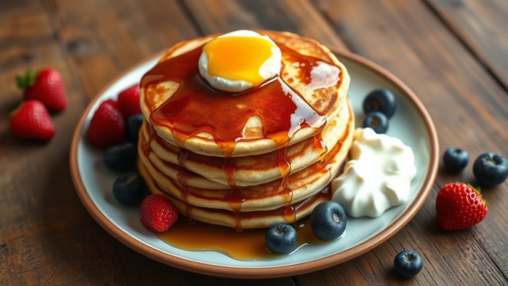 almond flour for nutritious pancakes