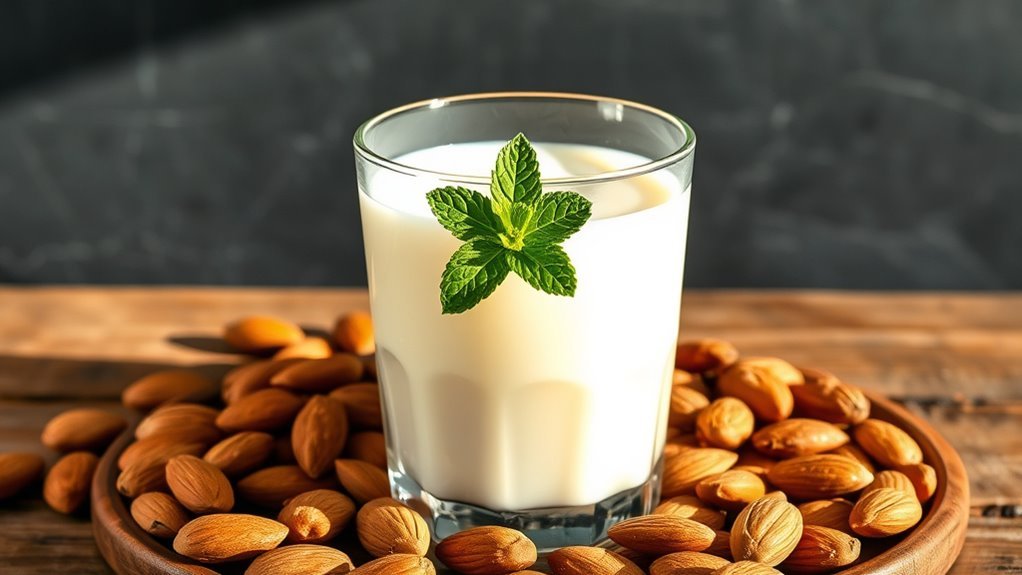 almond milk caloric benefits