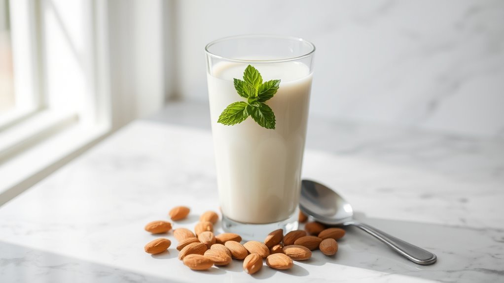 almond milk carbohydrate comparison