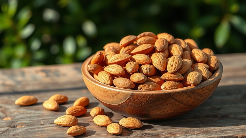almonds low carb keto snack