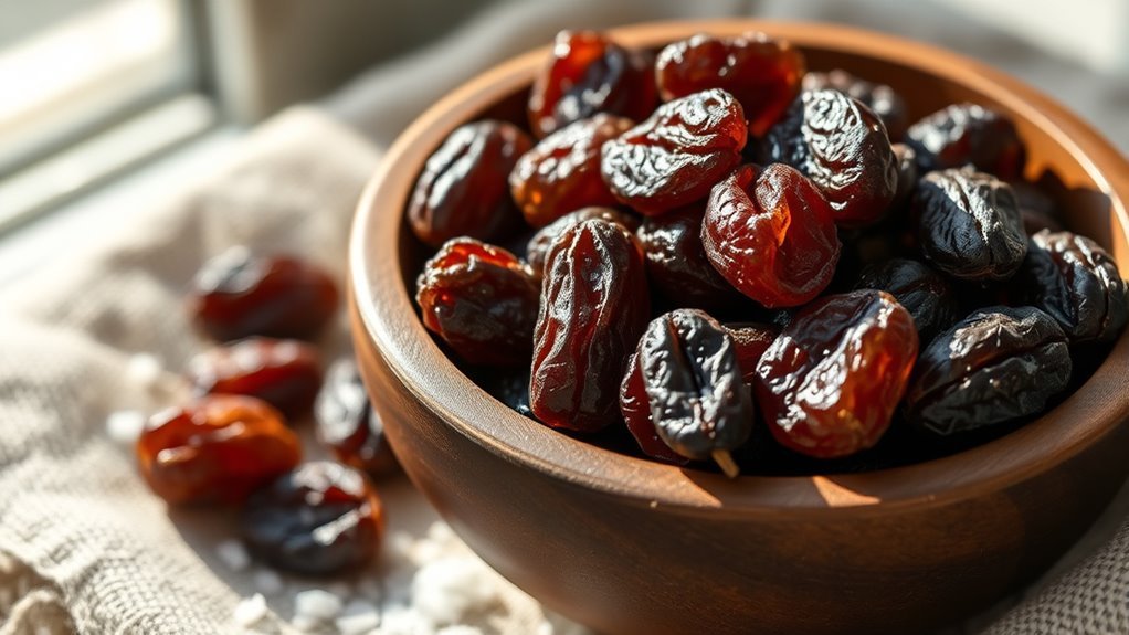 avoid high carb raisins