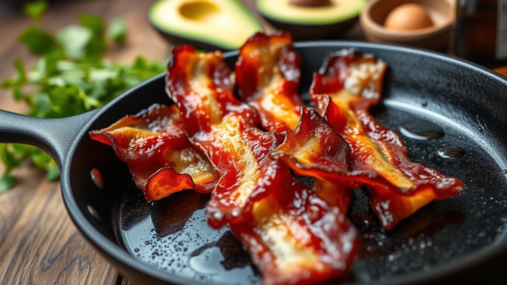 bacon is keto friendly food