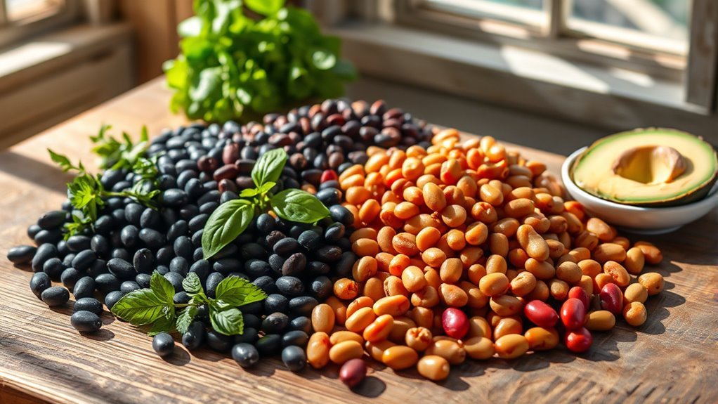 bean carbohydrate content overview