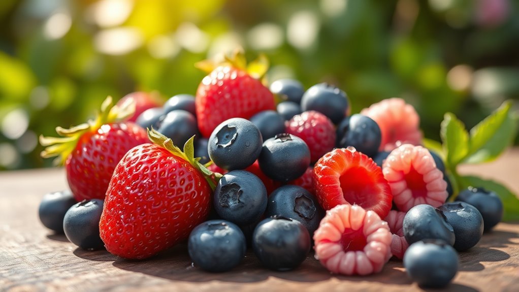 berry carb counts comparison