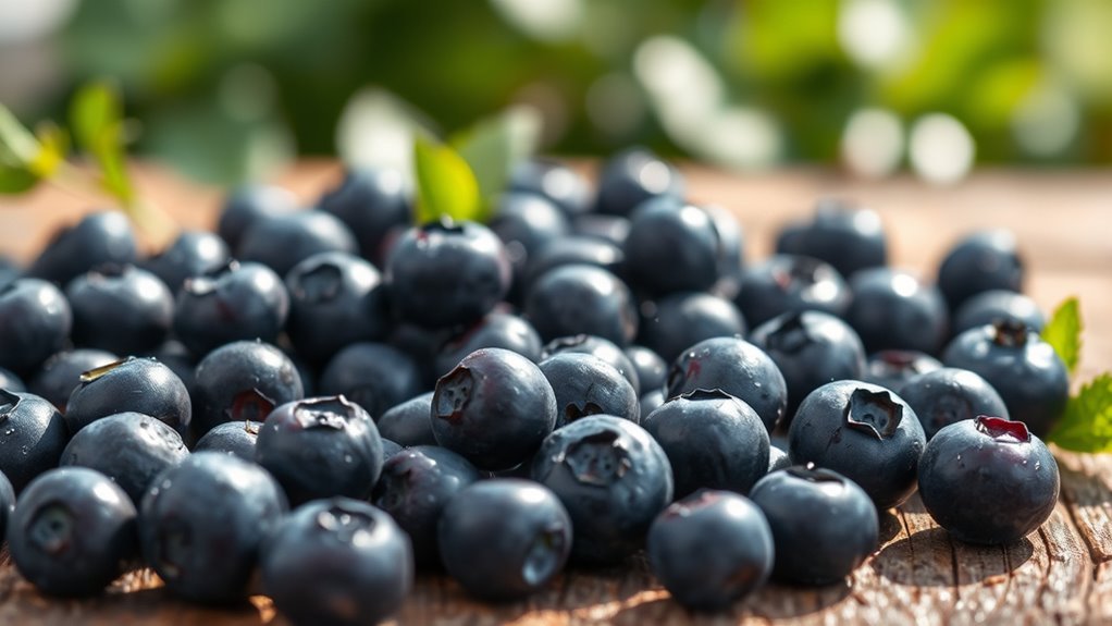 blueberries promote heart health