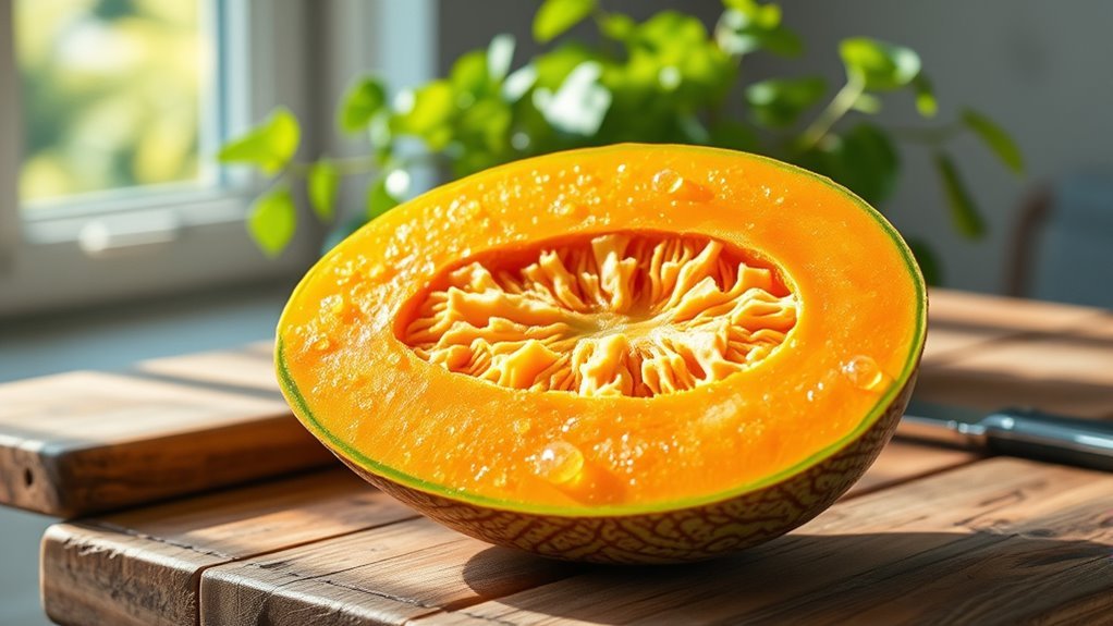 cantaloupe nutrient rich hydrating fruit