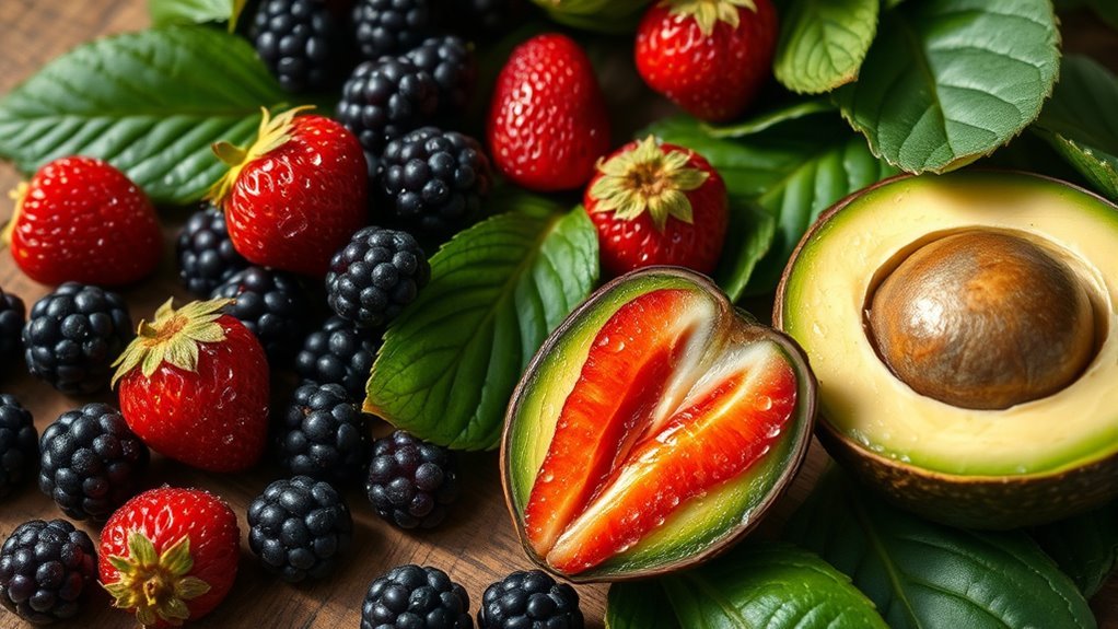 carb counts in fruits
