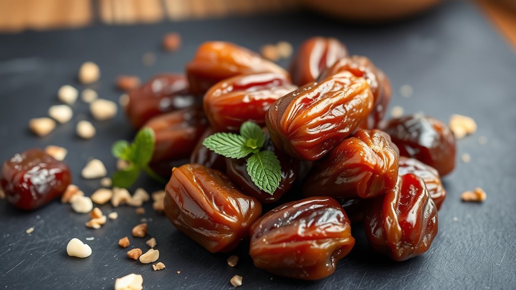 carbohydrate content in dates