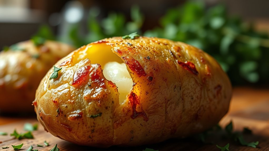 carbohydrate content in potatoes