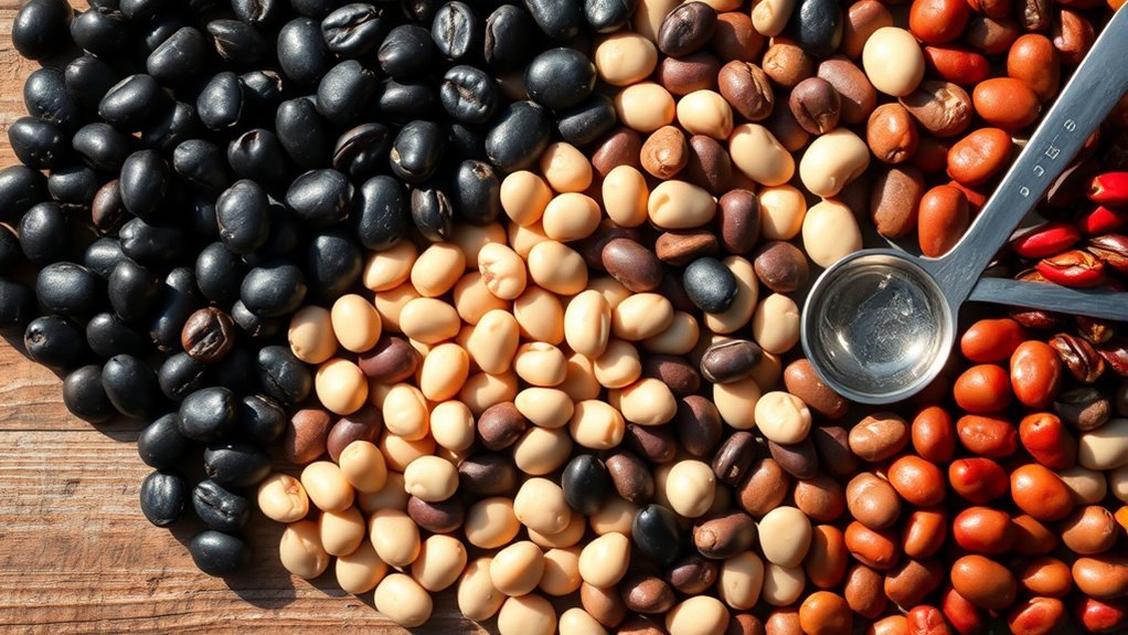 carbohydrate content of beans
