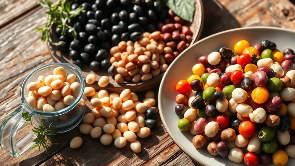 carbohydrate content of beans