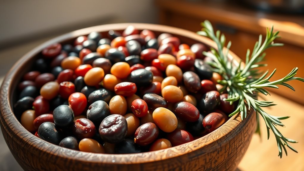 carbohydrate counts in beans