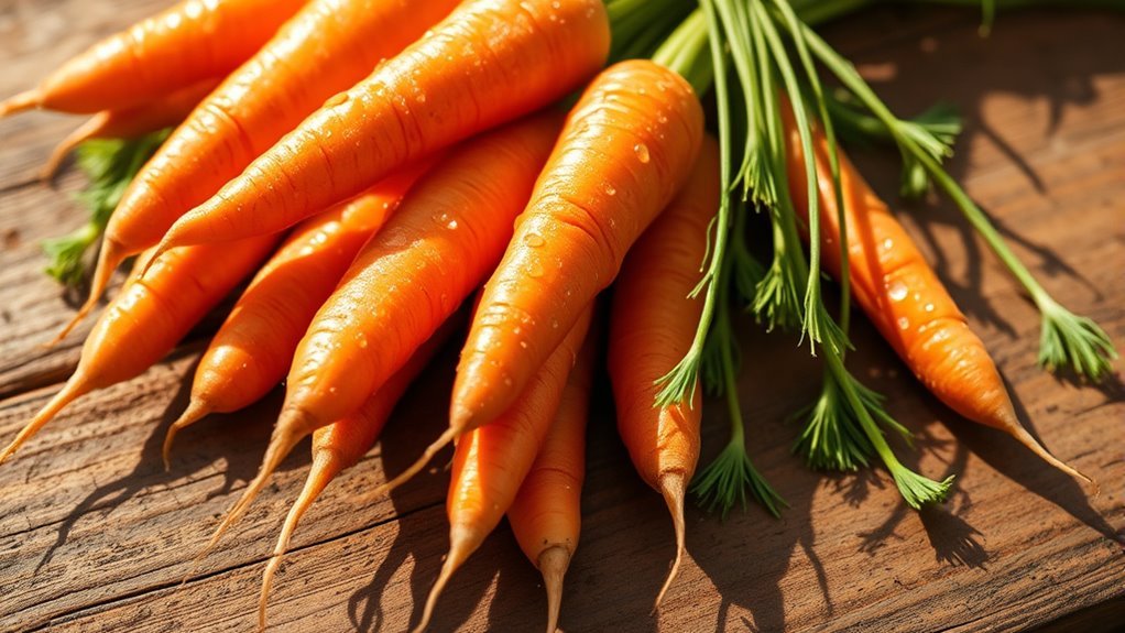 carrots carbohydrate content analysis