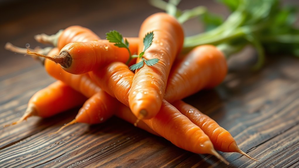carrots fiber carbs glycemic index