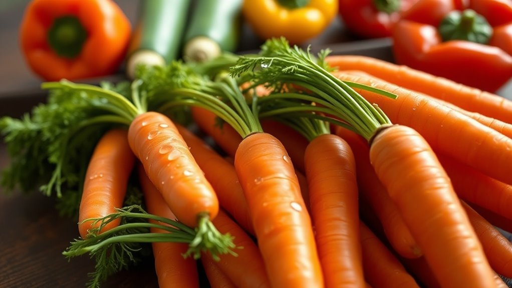 carrots higher in carbs