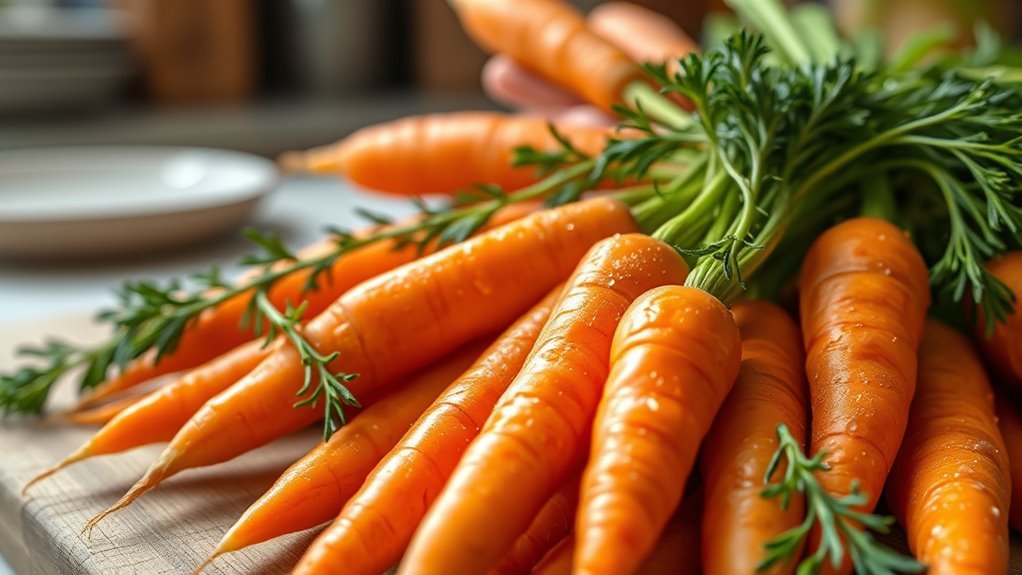 carrots moderate carb source