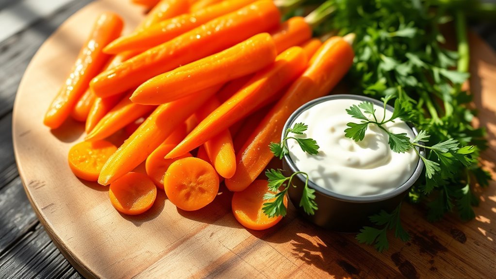 carrots moderate glycemic index