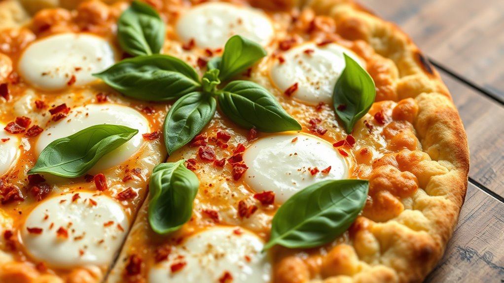 cauliflower crust versus traditional