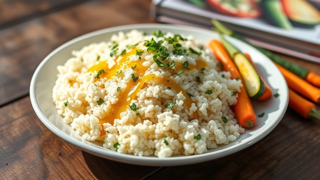 cauliflower rice low carb alternative