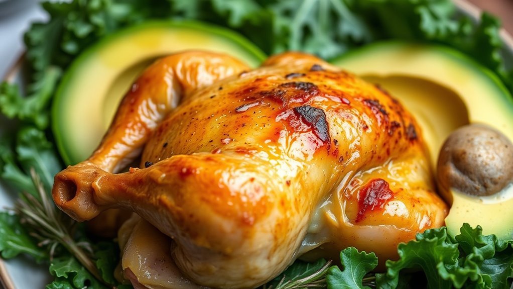 chicken high protein healthy fats