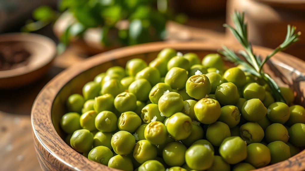 chickpeas high in carbohydrates