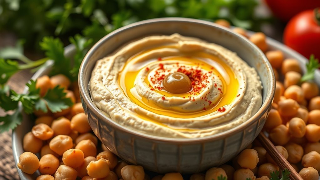 chickpeas high in carbohydrates