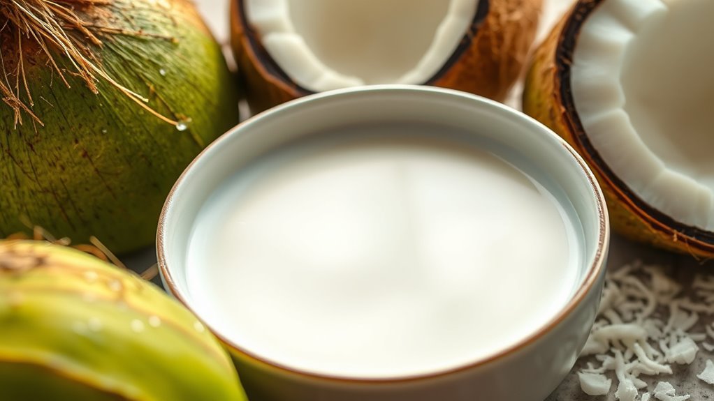 coconut milk enhances keto meals