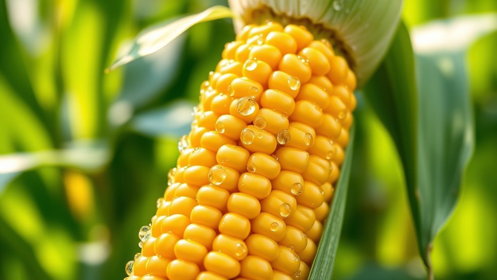 corn carbohydrate content comparison