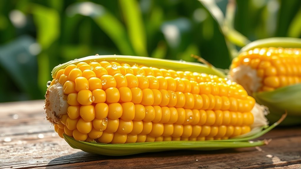 corn s high carbohydrate content