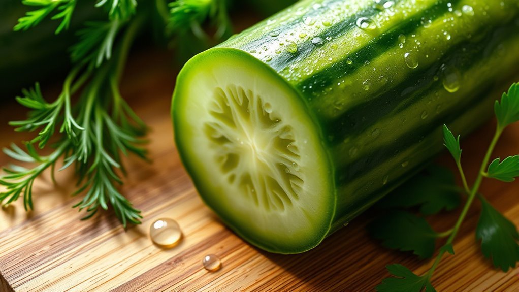 crisp hydrating low calorie vegetables