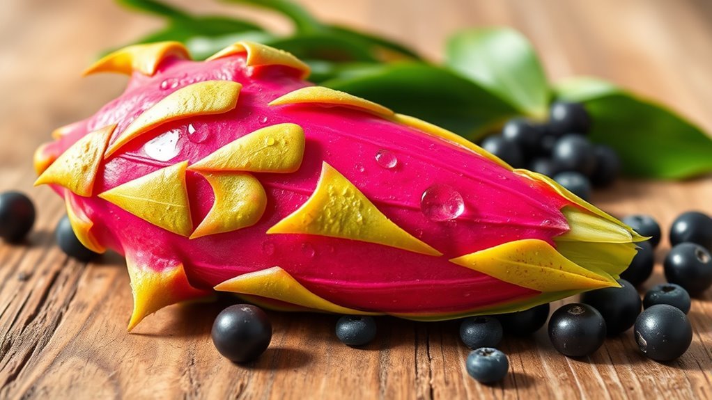 dragon fruit nutritional comparison