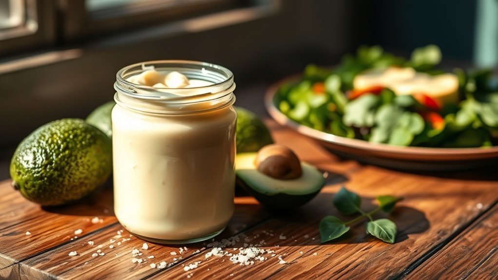 egg yolks oil vinegar