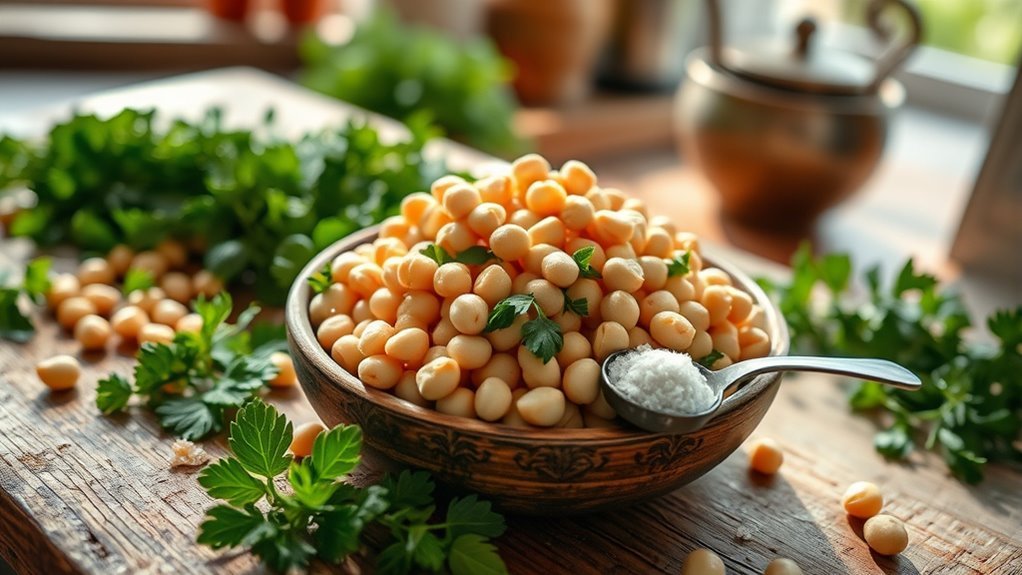 garbanzo beans net carbs