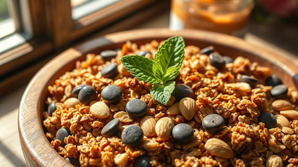 granola s high carb content