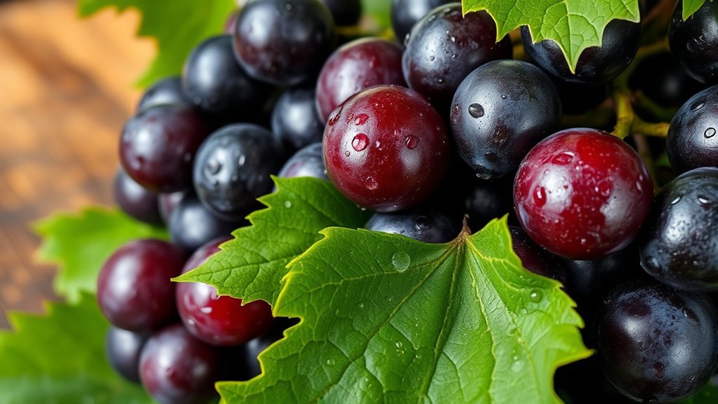 grapes high in carbs