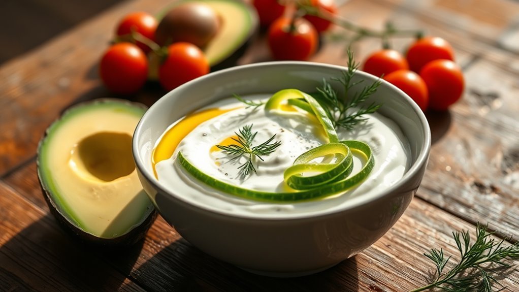 greek yogurt cucumber sauce
