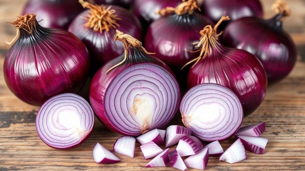 health benefits of purple onions