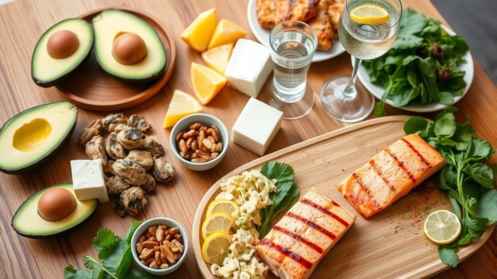 healthy fats low carb vegetables