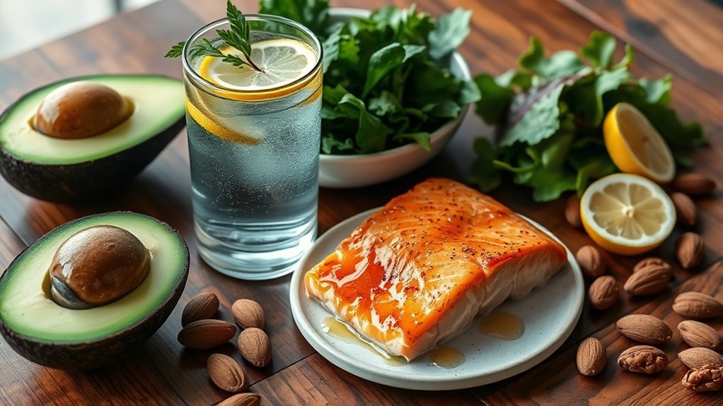 healthy fats low carb veggies