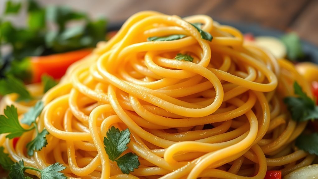 high carb egg noodles