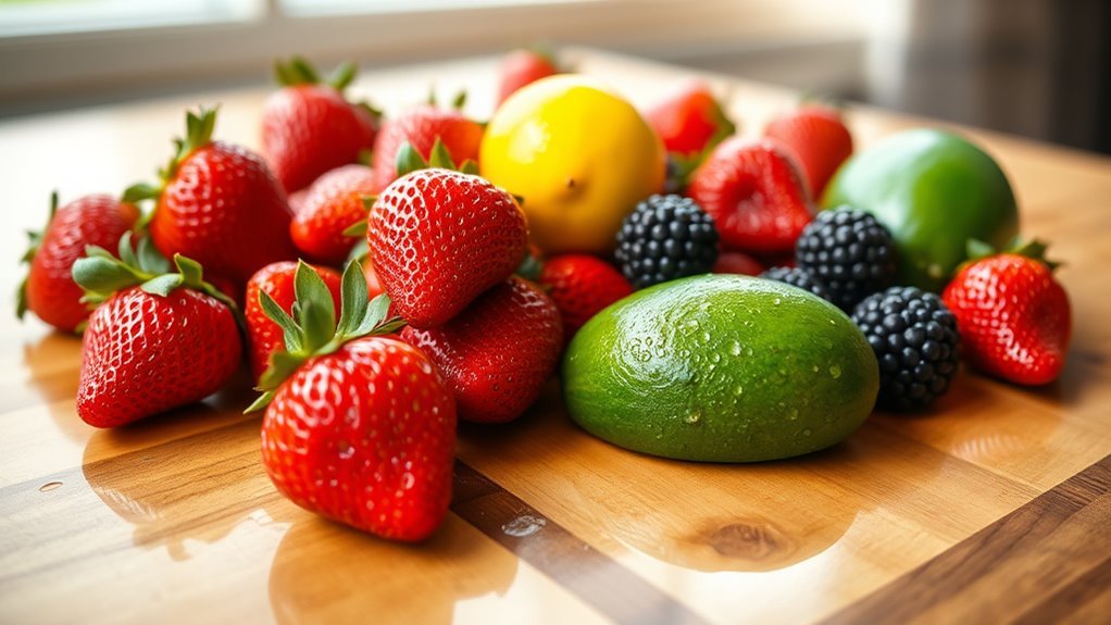 high sugar fruits avoided