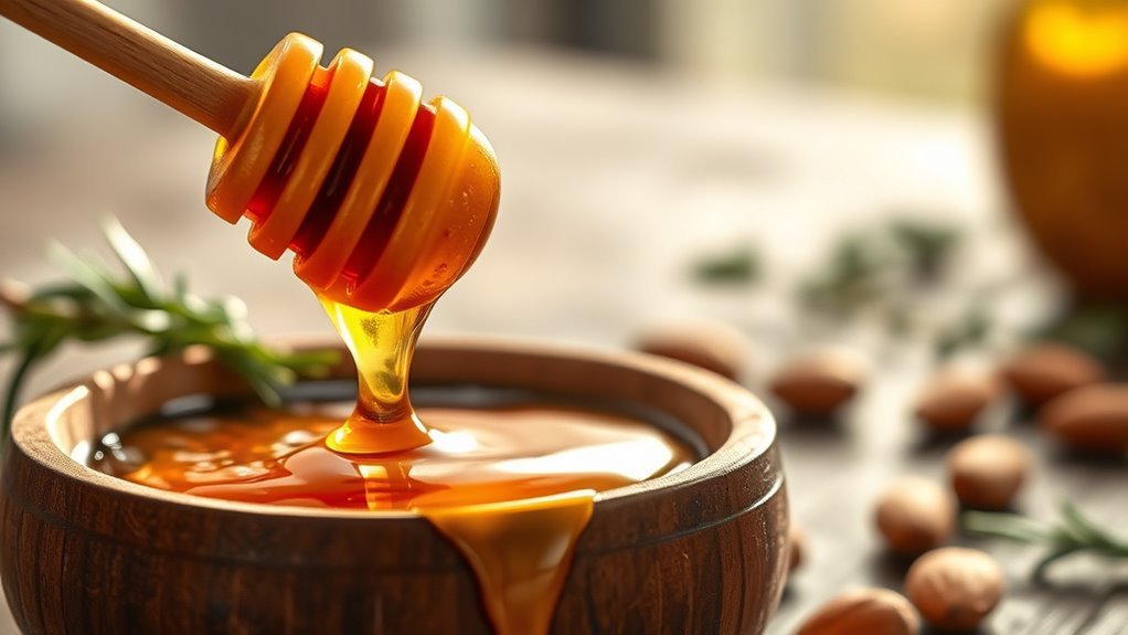 honey s high carbohydrate content