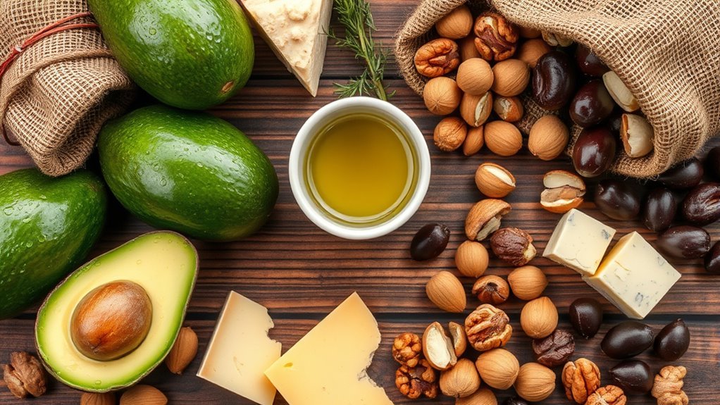 increase fat intake daily