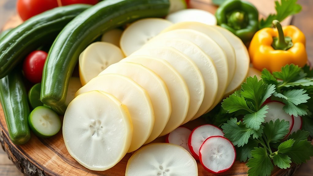 jicama versus low carb vegetables