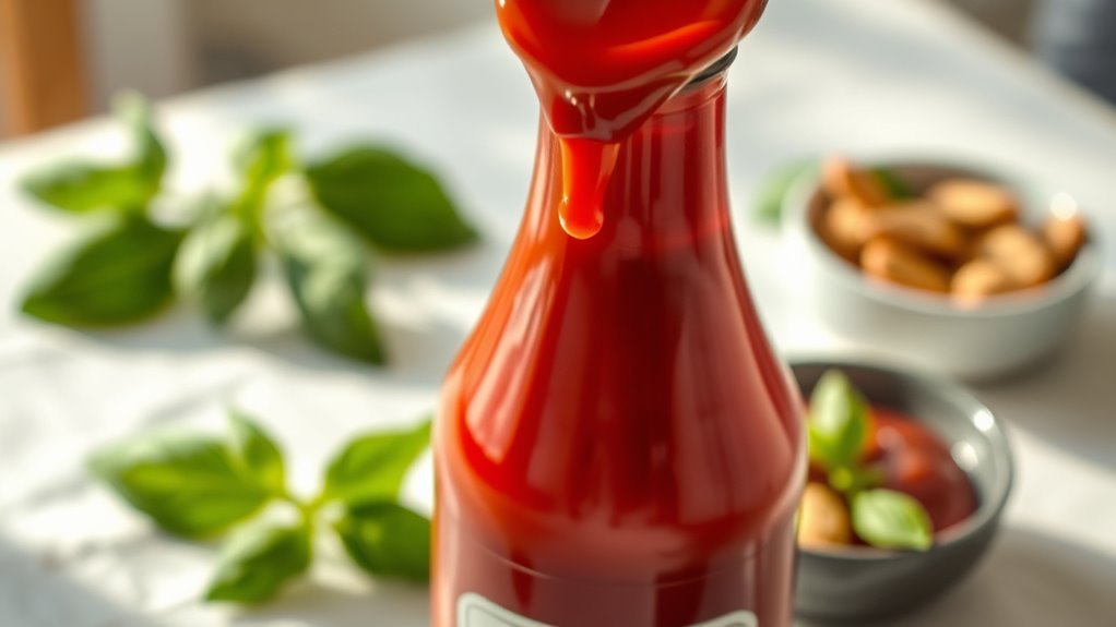 ketchup may contain sugars