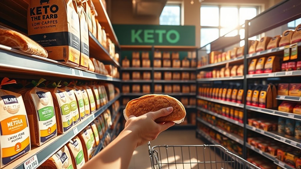keto bread grocery brands
