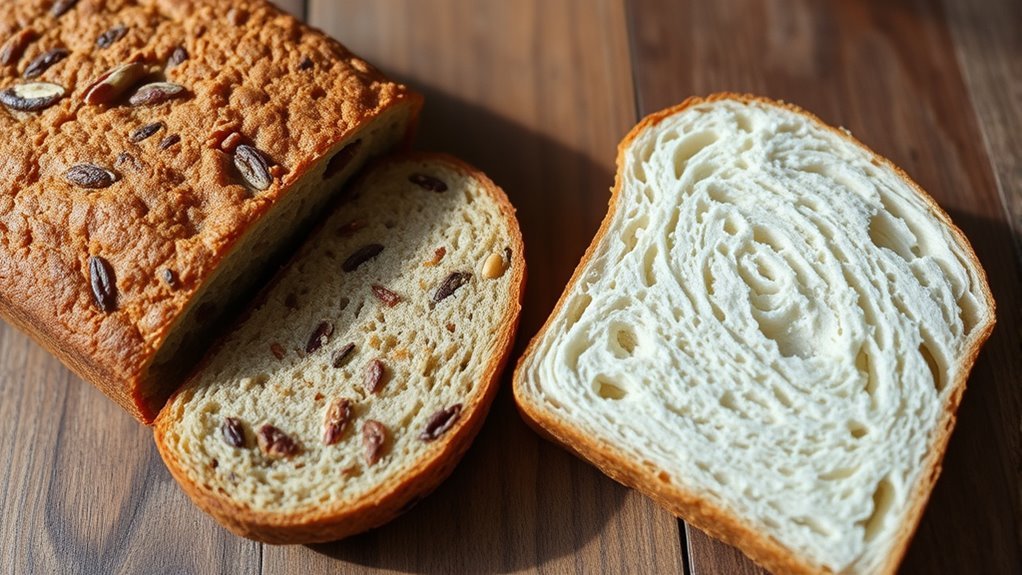 keto bread versus traditional bread