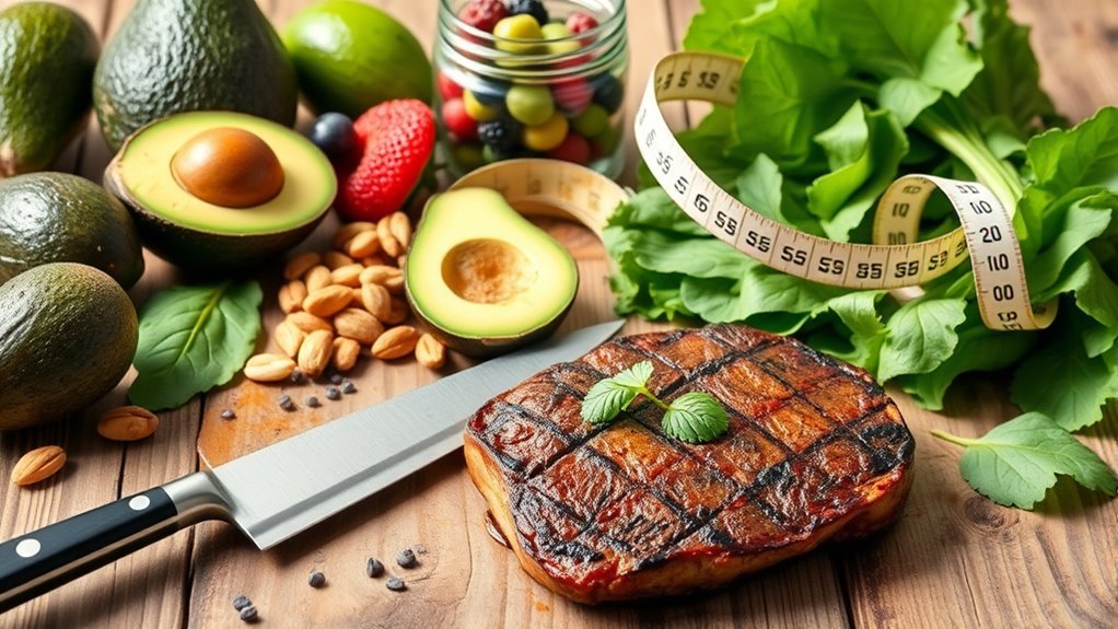 keto diet balanced fat intake