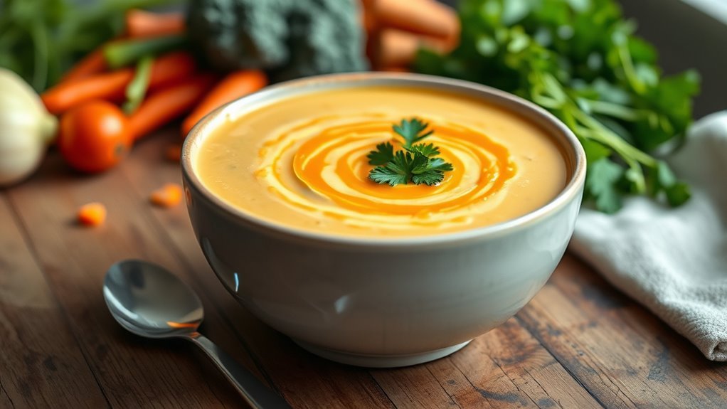 keto friendly broccoli cheddar soup