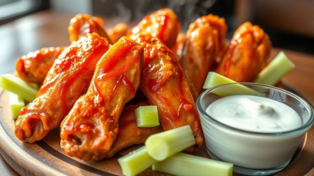 keto friendly buffalo wings nutrition